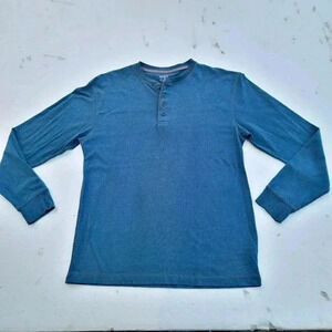 Red Head Brand Co. Men's Adult Tee Shirt T Athletic Casual Long Sleeve Blue M